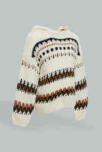 Load image into Gallery viewer, White Texured Pullover
