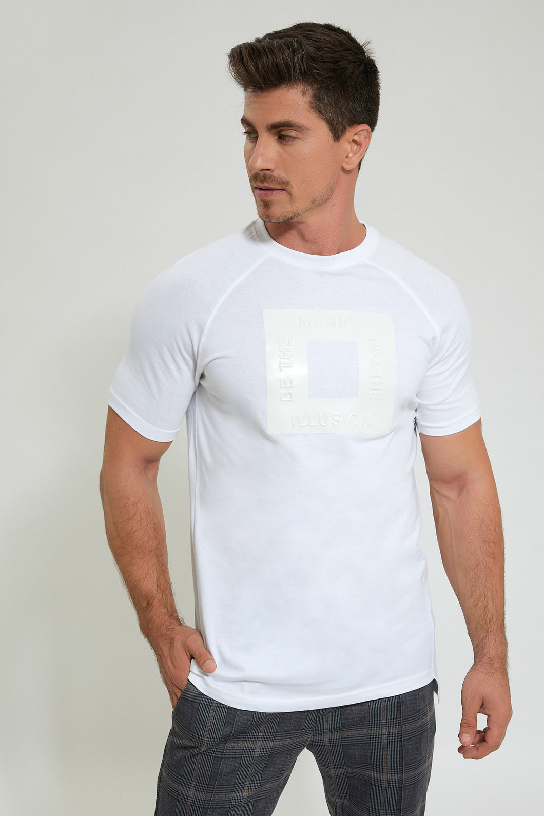 Redtag-White-Printed-T-Shirt-T-Shirts-Men's-