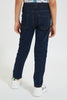 Navy Pull-On Jean