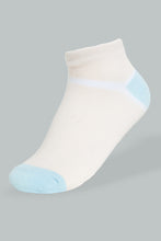 Load image into Gallery viewer, Redtag-Pink/Blue-Stripe-Polka-Yarn-Dyed-Ankle-Socks-(5-Pack)-365,-Colour:Assorted,-Filter:Women&#39;s-Clothing,-New-In,-New-In-Women,-Non-Sale,-Section:Women,-Women-Socks-Women&#39;s-
