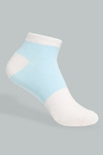 Load image into Gallery viewer, Redtag-Pink/Blue-Stripe-Polka-Yarn-Dyed-Ankle-Socks-(5-Pack)-365,-Colour:Assorted,-Filter:Women&#39;s-Clothing,-New-In,-New-In-Women,-Non-Sale,-Section:Women,-Women-Socks-Women&#39;s-
