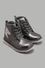 تنزيل الصورة على معرض الصور، Redtag-Grey-Unicorn-High-Top-Boot-Character,-Colour:Mid-Grey,-Filter:Girls-Footwear-(1-to-3-Yrs),-ING-Boots,-New-In,-New-In-ING-FOO,-Non-Sale,-W21B-Infant-Girls-1 to 3 Years
