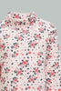 Redtag-Pink-Floral-High-Neck-T-Shirt-Long-Sleeves-Infant-Girls-3 to 24 Months