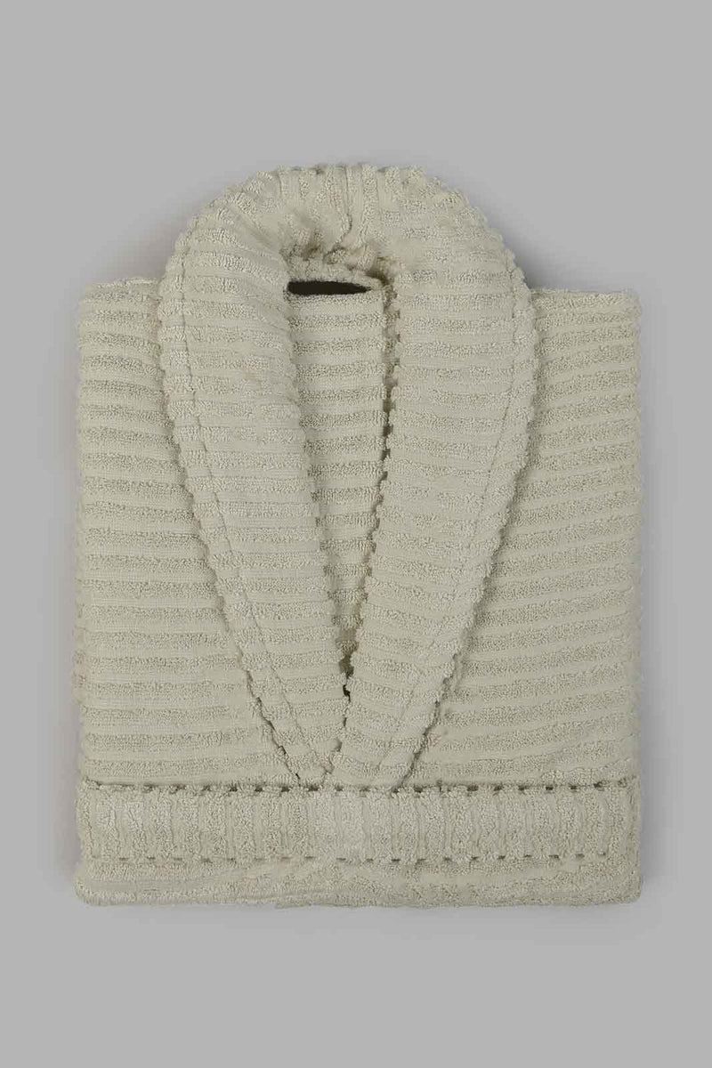 Redtag-Light-Grey-Ribbed-Bathrobe-Colour:Silver,-Filter:Home-Bathroom,-HMW-BAC-Robes,-New-In,-New-In-HMW-BAC,-Non-Sale,-Section:Homewares,-W21A-Home-Bathroom-