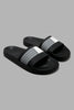 Redtag-Black-Striped-Slide-Character,-Colour:Black,-Filter:Men's-Footwear,-Men-Flip-Flops,-New-In,-New-In-Men-FOO,-Non-Sale,-W21B-Men's-0