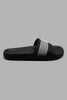 Redtag-Black-Striped-Slide-Character,-Colour:Black,-Filter:Men's-Footwear,-Men-Flip-Flops,-New-In,-New-In-Men-FOO,-Non-Sale,-W21B-Men's-0