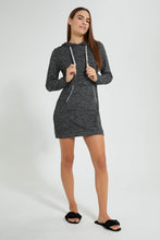 Load image into Gallery viewer, Redtag-Black-Plain-Nightshirt-Colour:Black,-Filter:Women&#39;s-Clothing,-New-In,-New-In-Women,-Non-Sale,-Section:Women,-W21B,-Women-Nightshirts-Women&#39;s-
