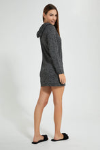 Load image into Gallery viewer, Redtag-Black-Plain-Nightshirt-Colour:Black,-Filter:Women&#39;s-Clothing,-New-In,-New-In-Women,-Non-Sale,-Section:Women,-W21B,-Women-Nightshirts-Women&#39;s-
