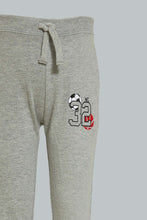 Load image into Gallery viewer, Redtag-Grey-Football-Actve-Pant-Joggers-Infant-Boys-3 to 24 Months
