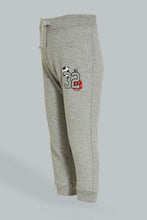 Load image into Gallery viewer, Redtag-Grey-Football-Actve-Pant-Joggers-Infant-Boys-3 to 24 Months
