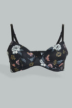 Load image into Gallery viewer, Redtag-Floral-Printed-T-Shirt-Bra-Colour:Assorted,-Filter:Women&#39;s-Clothing,-New-In,-New-In-Women,-Non-Sale,-Section:Women,-W21B,-Women-Bras-Women&#39;s-
