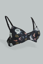 Load image into Gallery viewer, Redtag-Floral-Printed-T-Shirt-Bra-Colour:Assorted,-Filter:Women&#39;s-Clothing,-New-In,-New-In-Women,-Non-Sale,-Section:Women,-W21B,-Women-Bras-Women&#39;s-
