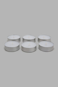 Redtag-Grey-
Pink-Sea-Salt-6pc-big-Tealights-set-Candles-Home-Decor-