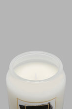 Load image into Gallery viewer, Redtag-White-Honeysuckle-Glass-Jar-Candle-with-Wooden-lid-Candles-Home-Decor-
