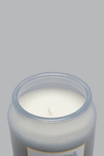 Load image into Gallery viewer, Redtag-Grey-Honeysuckle-Glass-Jar-Candle-with-Wooden-lid-Candles-Home-Decor-
