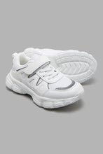 Load image into Gallery viewer, Redtag-White-Trekker-Sneaker-Boys-Trainers,-Character,-Colour:White,-Filter:Boys-Footwear-(3-to-5-Yrs),-New-In,-New-In-BOY-FOO,-Non-Sale,-W21B,-WB25-Boys-3 to 5 Years
