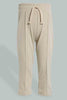 Redtag-Beige-Woven-Striped-Zip-Through-Jog-Set-Jog-Sets-Infant-Boys-3 to 24 Months