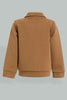 Redtag-Brown-Woven-Jog-Set-With-Pocket-Jog-Sets-Infant-Boys-3 to 24 Months