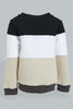 Redtag-Beige-Black-And-White-Novelty-Style-Jog-Sets-Infant-Boys-3 to 24 Months