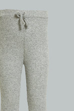 Load image into Gallery viewer, Redtag-Grey-Solid-Sweater-Legging-Leggings-Infant-Girls-3 to 24 Months
