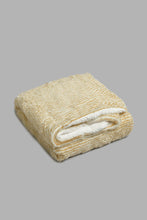 Load image into Gallery viewer, Redtag-Beige-Animal-Design-Faux-Fur-Cushion-Colour:Beige,-Filter:Home-Bedroom,-HMW-BED-Throws,-New-In,-New-In-HMW-BED,-Non-Sale,-Section:Homewares,-W21A-Home-Bedroom-
