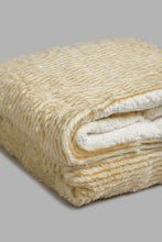 Load image into Gallery viewer, Redtag-Beige-Animal-Design-Faux-Fur-Cushion-Colour:Beige,-Filter:Home-Bedroom,-HMW-BED-Throws,-New-In,-New-In-HMW-BED,-Non-Sale,-Section:Homewares,-W21A-Home-Bedroom-
