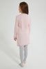 Redtag-Assorted-Cat-Embroidery-Sweater-Dress-Dresses-Girls-2 to 8 Years