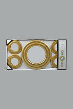 Load image into Gallery viewer, Gold Wall Mirror Set (5 Piece)
