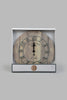 Beige Wooden Base with Black Dial Wall-Clock