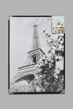 Load image into Gallery viewer, Redtag-Black-Eiffel-Tower-Scenery-with-Floating-Wall-Frame-Wall-Arts-Home-Decor-
