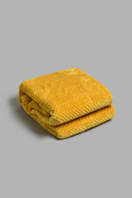 Load image into Gallery viewer, Redtag-Yellow-Ultra-Soft-Blanket-(Single-Size)-Blankets-Home-Bedroom-

