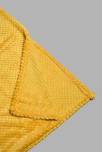 Load image into Gallery viewer, Redtag-Yellow-Ultra-Soft-Blanket-(Single-Size)-Blankets-Home-Bedroom-
