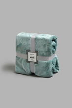 تنزيل الصورة على معرض الصور، Redtag-Teal-Ultra-Soft-Blanket-(Double-Size)-Blankets-Home-Bedroom-

