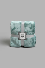تنزيل الصورة على معرض الصور، Redtag-Teal-Ultra-Soft-Blanket-(Double-Size)-Blankets-Home-Bedroom-
