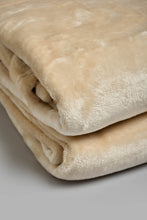 Load image into Gallery viewer, Redtag-Ivory-Ultra-Soft-Blanket-(Double-Size)-Blankets-Home-Bedroom-
