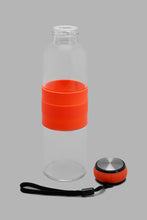 Load image into Gallery viewer, Redtag-Orange-Borosilicate-Glass-Bottle-Colour:Clear,-Filter:Home-Dining,-HMW-DIN-Bottles,-New-In,-New-In-HMW-DIN,-Non-Sale,-Section:Homewares,-W21A-Home-Dining-
