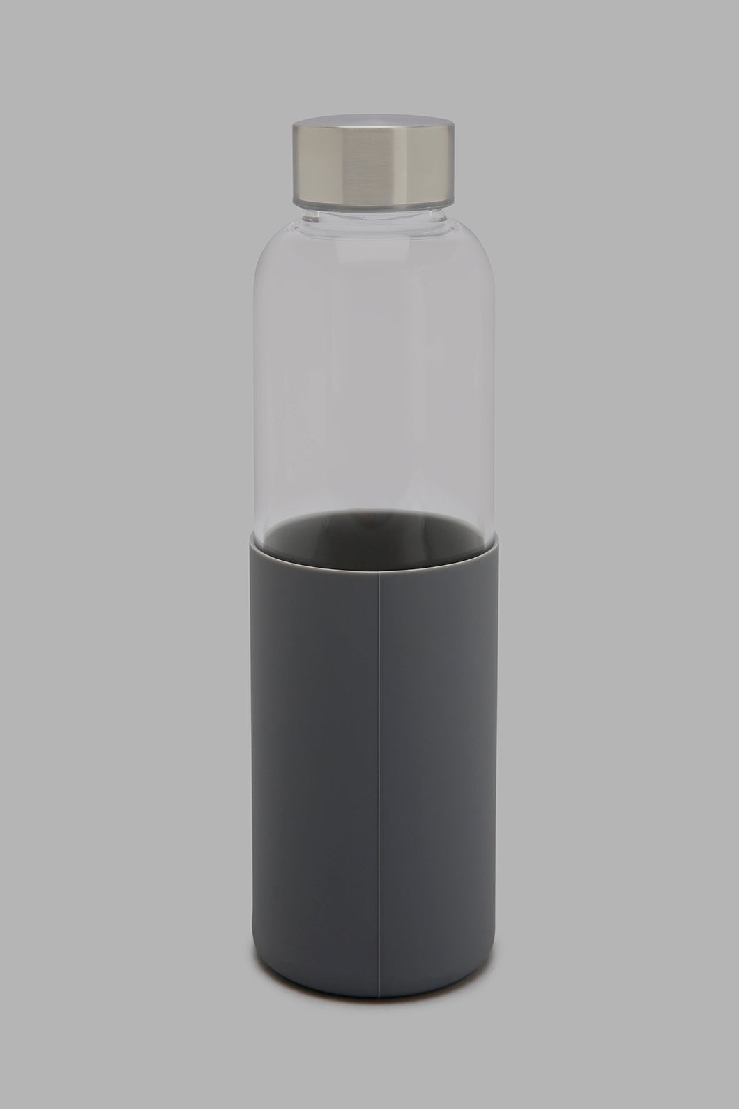 Redtag-Grey-Borosilicate-Glass-Bottle-Colour:Clear,-Filter:Home-Dining,-HMW-DIN-Bottles,-New-In,-New-In-HMW-DIN,-Non-Sale,-Section:Homewares,-W21A-Home-Dining-