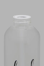 Load image into Gallery viewer, Redtag-Silver-Borosilicate-Glass-Bottle-Colour:Clear,-Filter:Home-Dining,-HMW-DIN-Bottles,-New-In,-New-In-HMW-DIN,-Non-Sale,-Section:Homewares,-W21A-Home-Dining-
