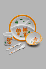 تنزيل الصورة على معرض الصور، Redtag-Orange-Kids-Breakfast-Set-(5-Piece)-Colour:Orange,-Filter:Home-Dining,-HMW-DIN-Crockery-Sets,-New-In,-New-In-HMW-DIN,-Non-Sale,-Section:Homewares,-W21B-Home-Dining-
