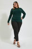 Redtag-Black-Stripe-Trouser-With-Drawcord-Colour:Black,-Deals:20%OFF,-Filter:Plus-Size,-LDP-Trousers,-New-In,-New-In-LDP,-Non-Sale,-Section:Women,-TBL,-W21B-Women's-