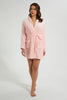 Redtag-Peach-Plain-Fleece-Robe-Chemises-Women's-