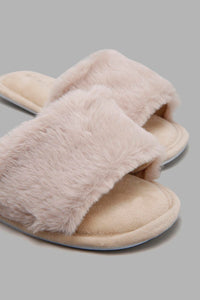 Redtag-Beige-Slipper-Sliders-Women's-