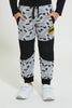 Redtag-Grey-Batman-Jogger-Joggers-Boys-2 to 8 Years