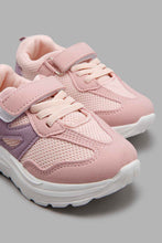 Load image into Gallery viewer, Redtag-Pale-Pink-Velcro-Strap-Sneaker-Character,-Colour:Pale-Pink,-Filter:Girls-Footwear-(3-to-5-Yrs),-GIR-Trainers,-New-In,-New-In-GIR-FOO,-Non-Sale,-W21B-Girls-3 to 5 Years
