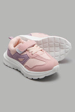 Load image into Gallery viewer, Redtag-Pale-Pink-Velcro-Strap-Sneaker-Character,-Colour:Pale-Pink,-Filter:Girls-Footwear-(3-to-5-Yrs),-GIR-Trainers,-New-In,-New-In-GIR-FOO,-Non-Sale,-W21B-Girls-3 to 5 Years
