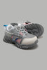 Redtag-Mid-Grey-Chunky-Sneaker-Sneakers-Girls-3 to 5 Years