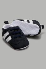 تنزيل الصورة على معرض الصور، Redtag-Navy-Pram-Shoe-Pumps-Baby-0 to 18 Months
