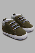 تنزيل الصورة على معرض الصور، Redtag-Green-Pram-Shoe-Pumps-Baby-0 to 18 Months
