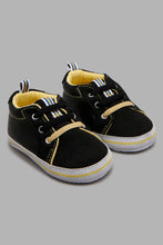 تنزيل الصورة على معرض الصور، Redtag-Black-Pram-Shoe-Pumps-Baby-0 to 18 Months
