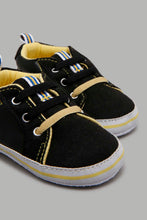 تنزيل الصورة على معرض الصور، Redtag-Black-Pram-Shoe-Pumps-Baby-0 to 18 Months
